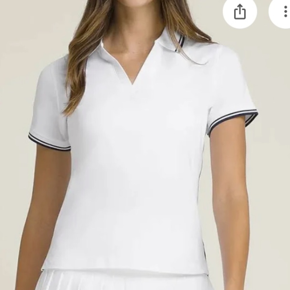 Wilson women’s tennis golf center court seamless polo collar sweat resistant M - Picture 5 of 6